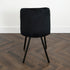 Native Home Lifestyle Squared Black Dining Chairs (Set Of 2)